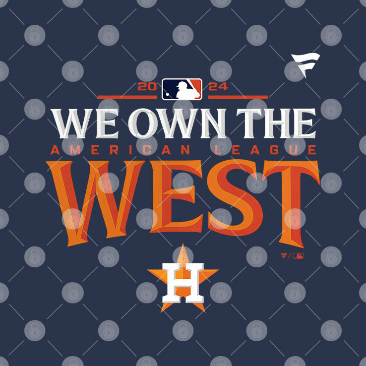Houston Astros We Own The American League West 2024 T Shirt