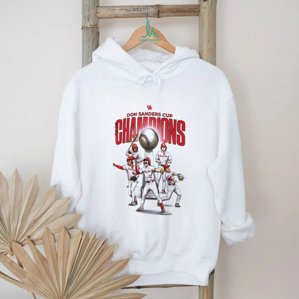 Houston Baseball Don Sanders Cup Champions Graphic T Shirt