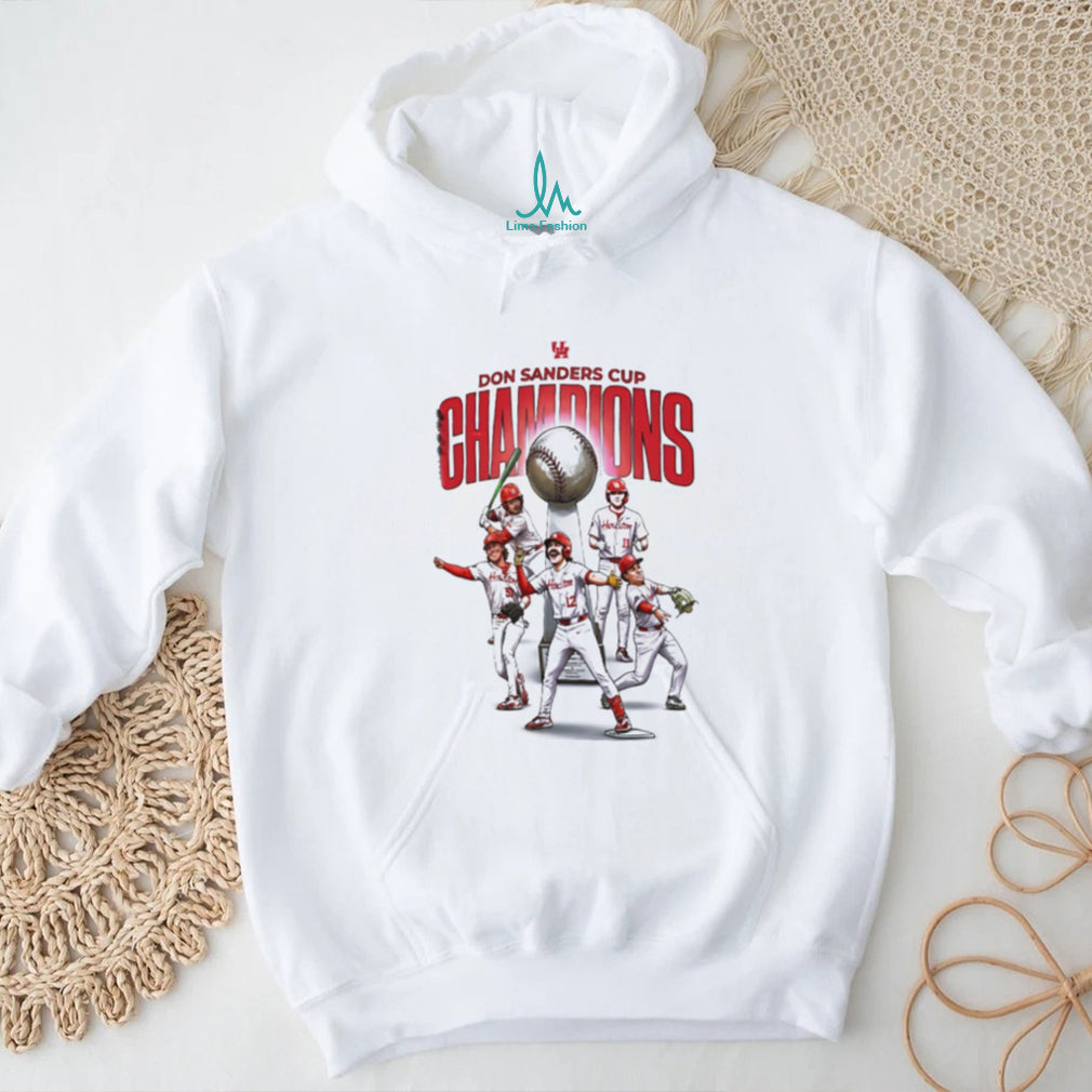 Houston Baseball Don Sanders Cup Champions Graphic T Shirt