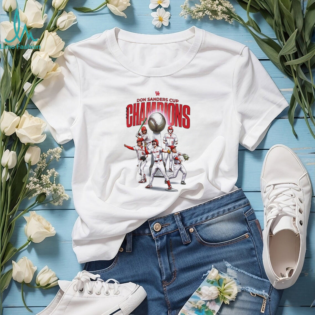Houston Baseball Don Sanders Cup Champions Graphic T Shirt
