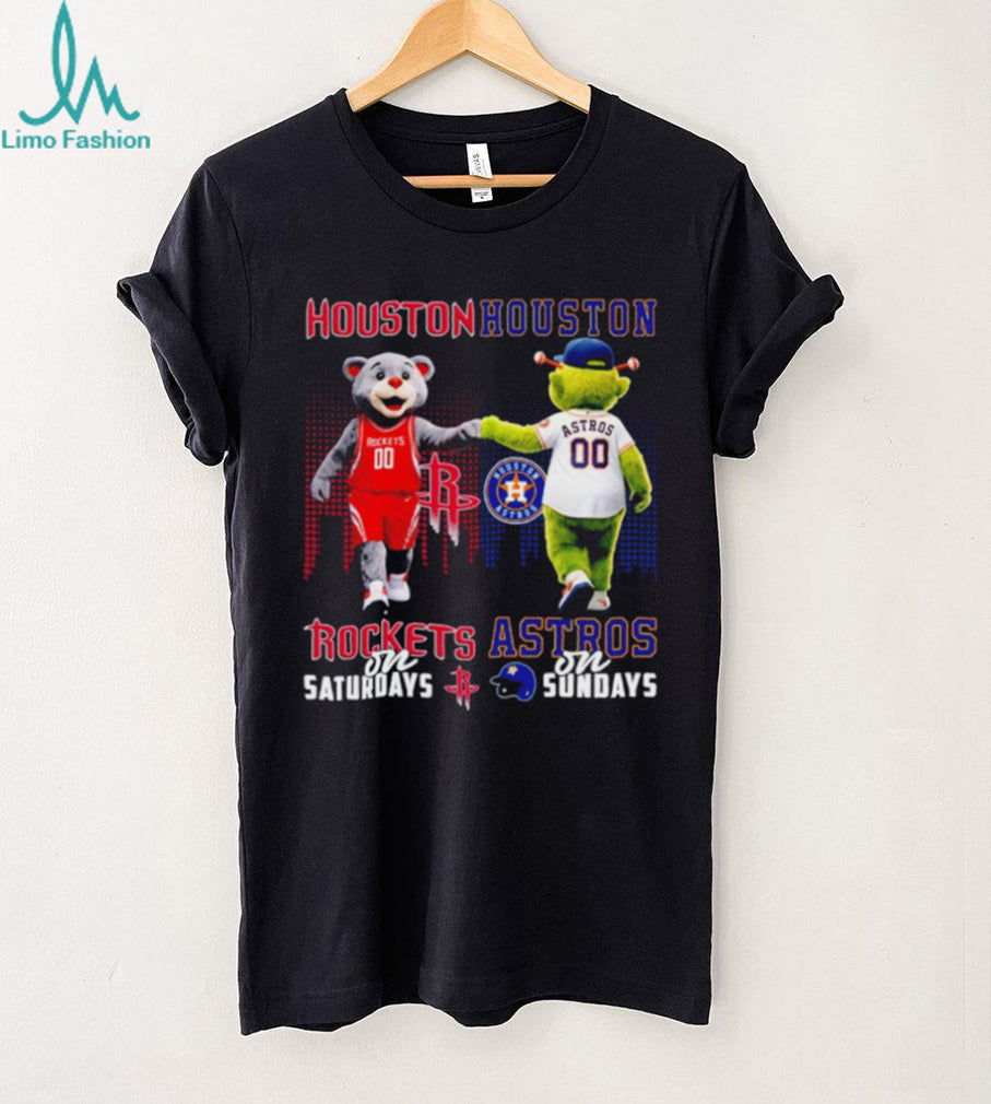 Houston Rockets on Saturdays Houston Astros on Sundays Texas Game Day T Shirt
