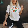 Houston Texans Pride Month Rainbow logo shirt