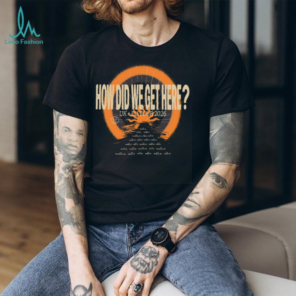 How Did We Get Here UK EU Tour 2026 Crewneck Vintage Aesthetic Concert T Shirt