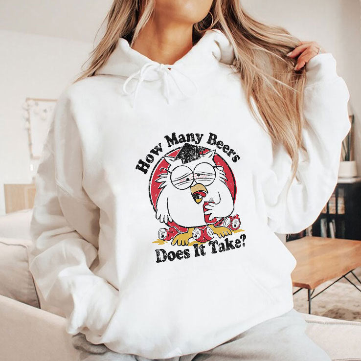 How Many Beers Does It Take Owl T Shirt