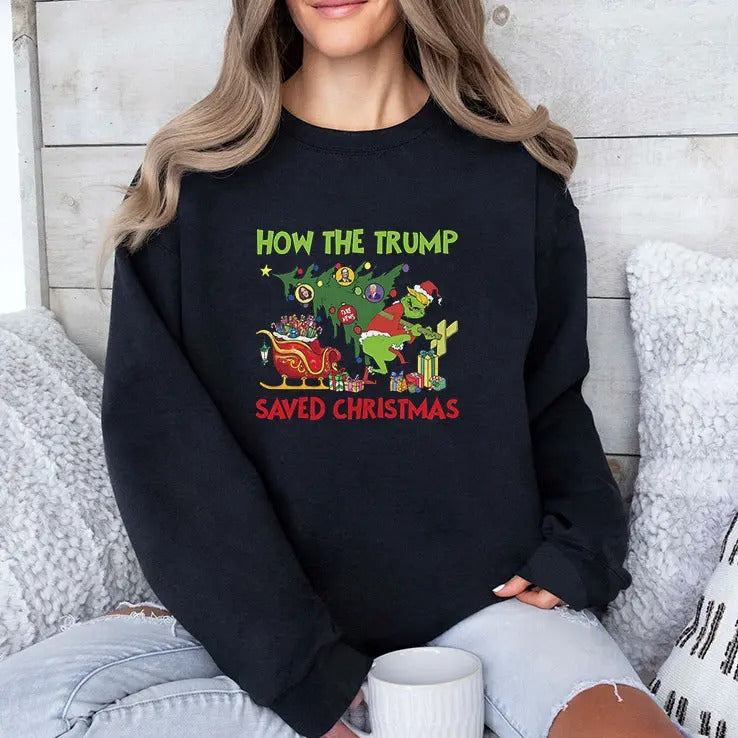 How The Trump Saved Christmas T Shirt