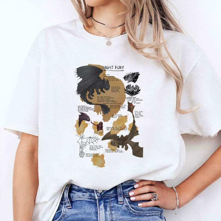 How To Train Your Dragon Night Fury Toothless T Shirt