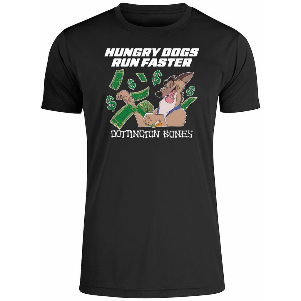 Hungry Dogs Run Faster Dottington Bones Shirt