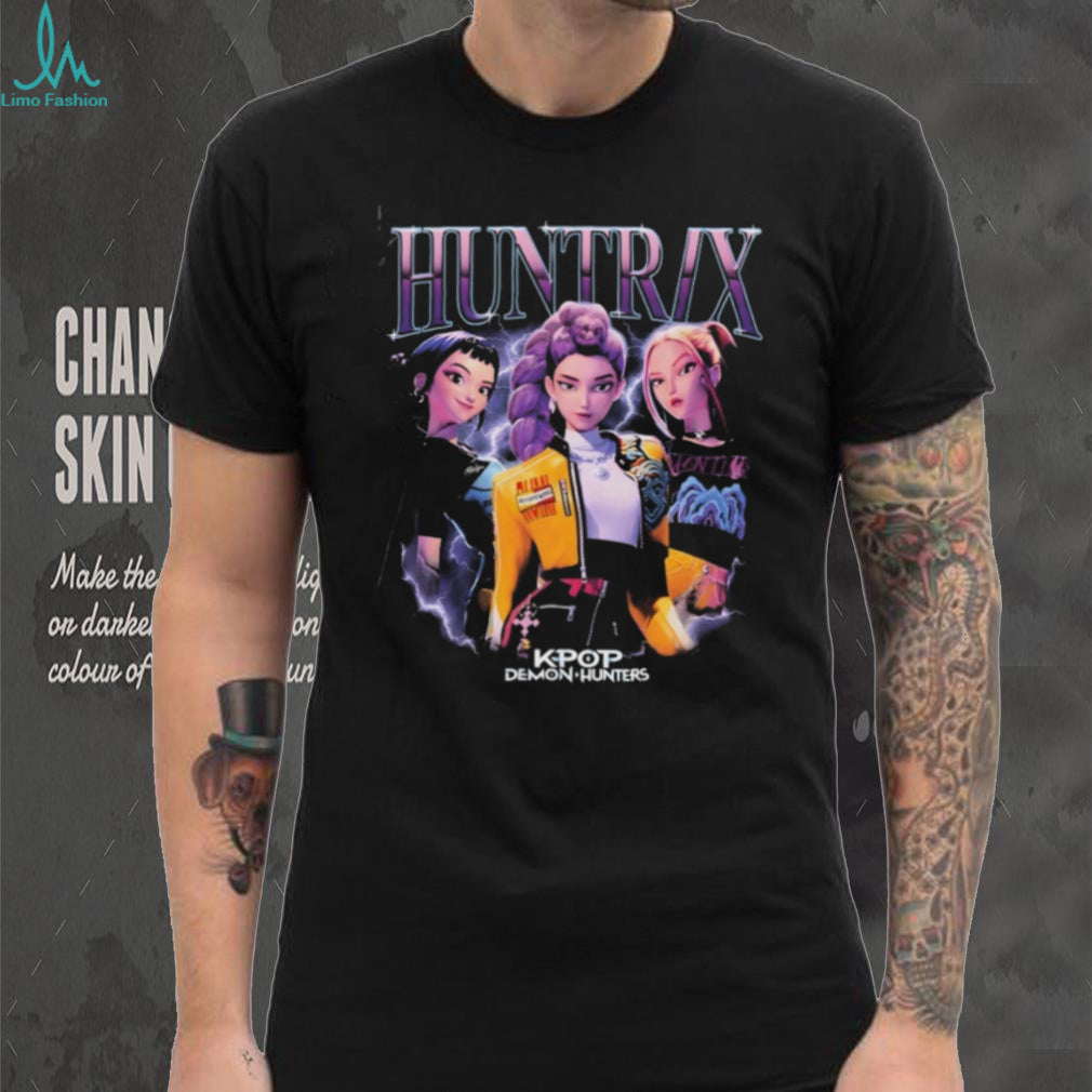 Huntrix K Pop Demon Hunters Anime Style Graphic T Shirt