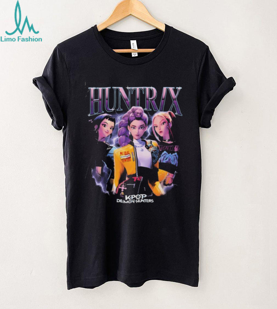 Huntrix K Pop Demon Hunters Anime Style Graphic T Shirt