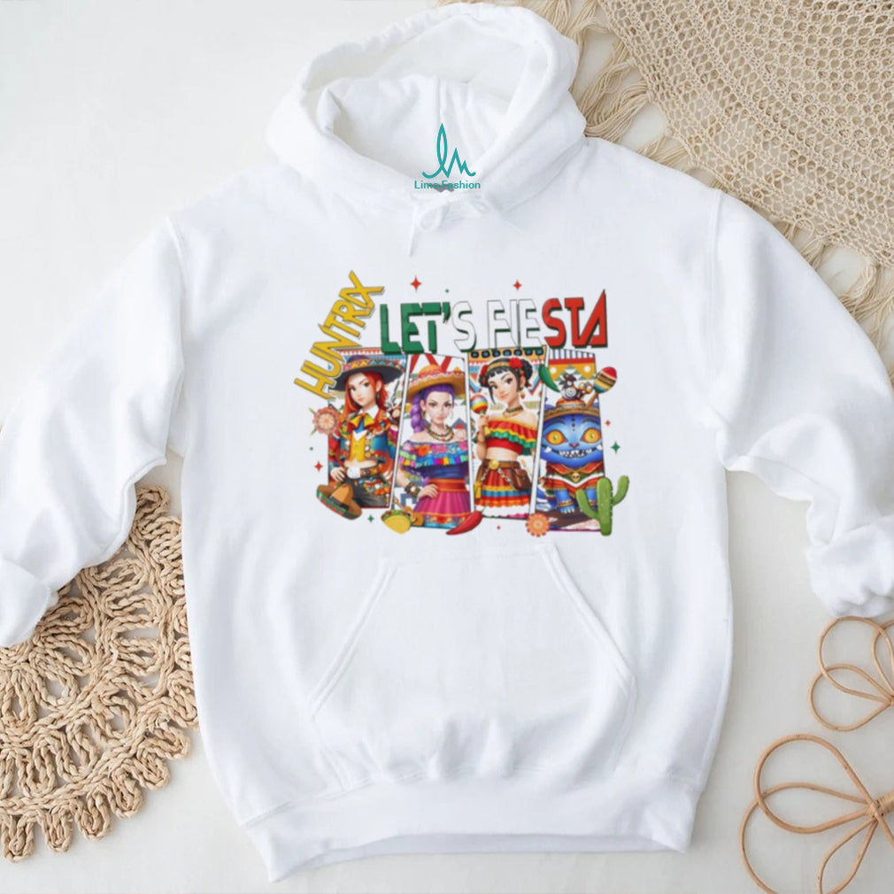 Huntrix Let’s Fiesta Mexican Culture Cinco De Mayo Anime T Shirt