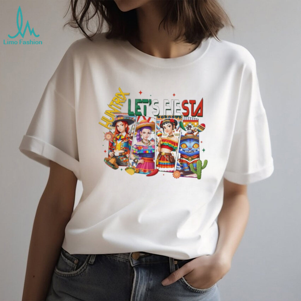 Huntrix Let’s Fiesta Mexican Culture Cinco De Mayo Anime T Shirt