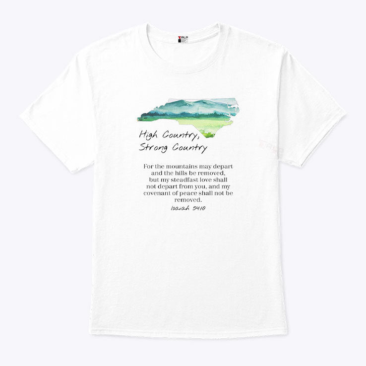 Hurricane Helene High Country Strong Country T Shirt