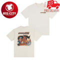 Hypland Open Media 2 In Modal Digimon Tai Greymon Jumbo Print Two Sided Shirt