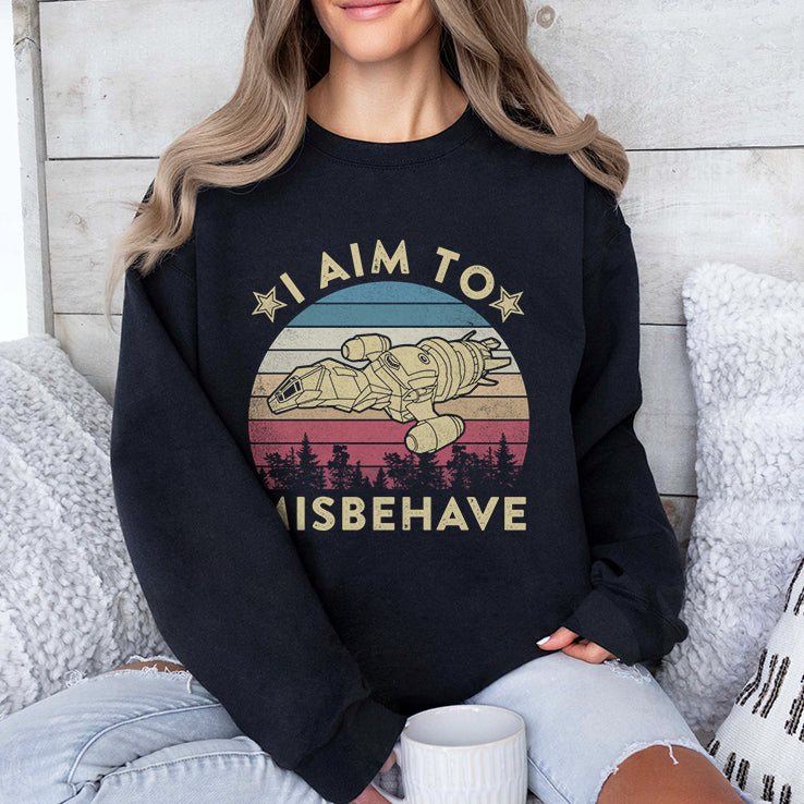 I Aim to Misbehave Firefly T Shirt