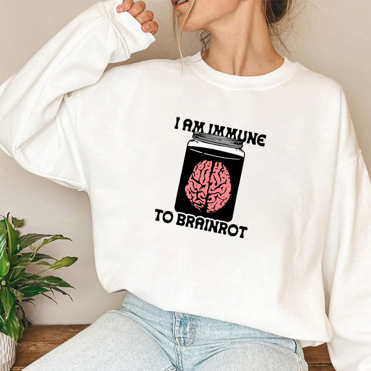 I Am Immune To Brainrot T Shirt