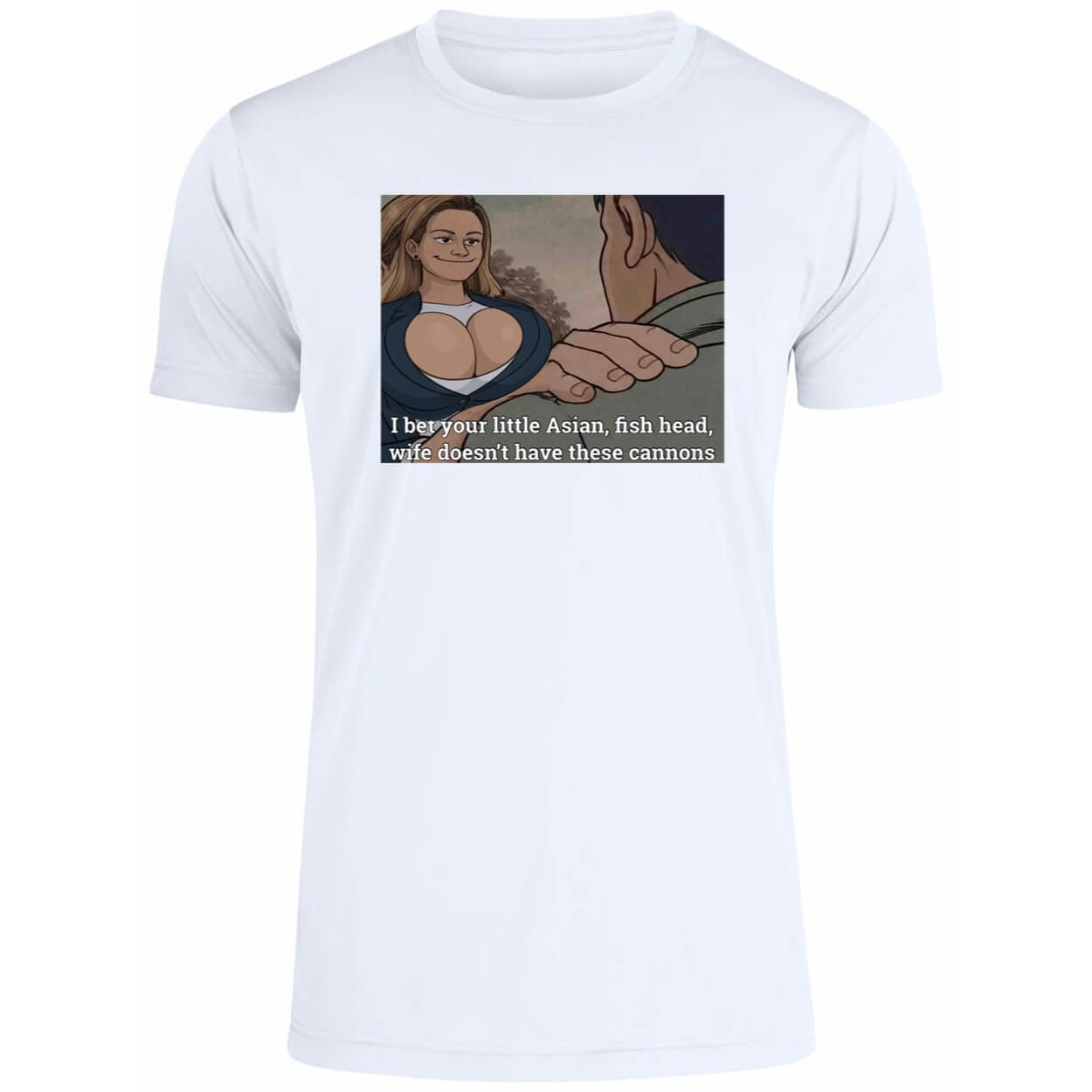Lorna Hajdini I Bet Your Little Asian Fish Head Wife Doesn’t Have These Cannons Shirt