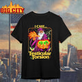 I Cast Testicular Torsion Funny Wizard Meme Shirt