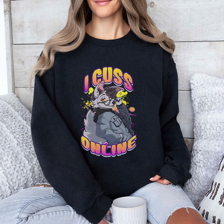 I Cuss Online Furry Fandom T Shirt
