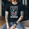 I Earned The Title Veteran Blood Sweat and Tears Eagle Tee