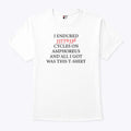 I Endured 33550336 Cycles On Amphoreus And All I Got Was This T Shirt