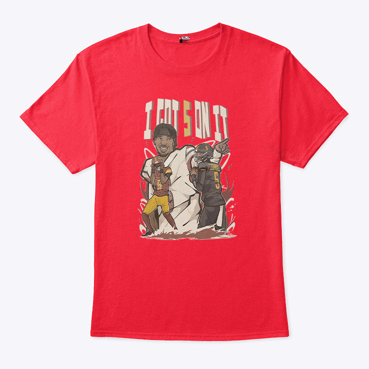 I Got 5 On It Jayden Daniel Washington Commanders T Shirt