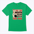 I Got This Mouth Dealing With The Ten Pin League Team Bowling T Shirt