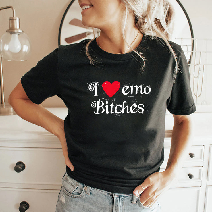 I Heart Emo Bitches T Shirt