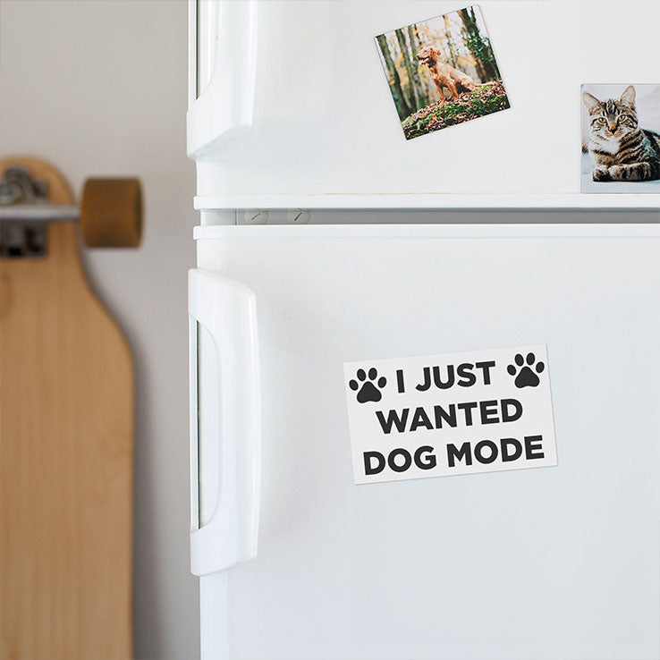 I Just Wanted Dog Mode Car Magnet