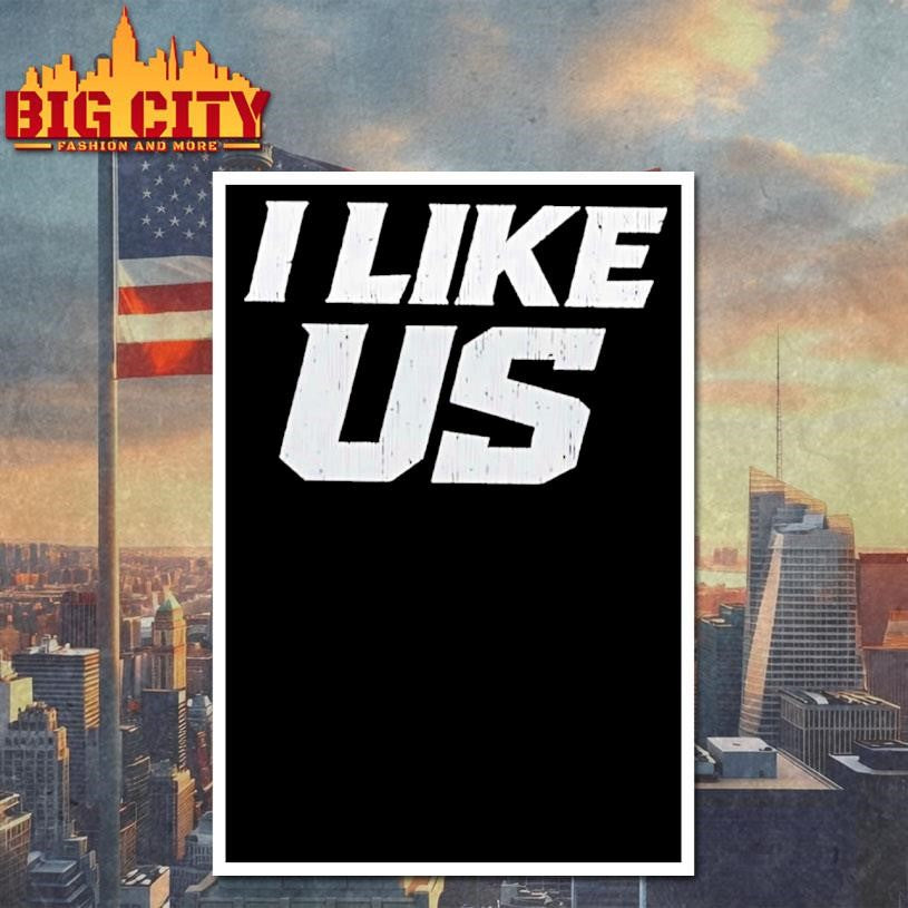 I Like Us Font Stefon Diggs New England Shirt