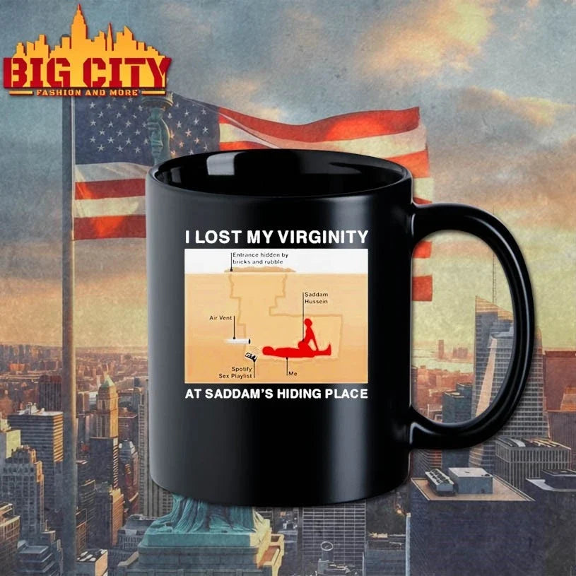 I Lost My Virginity At Saddam’s Hiding Place t-shirt