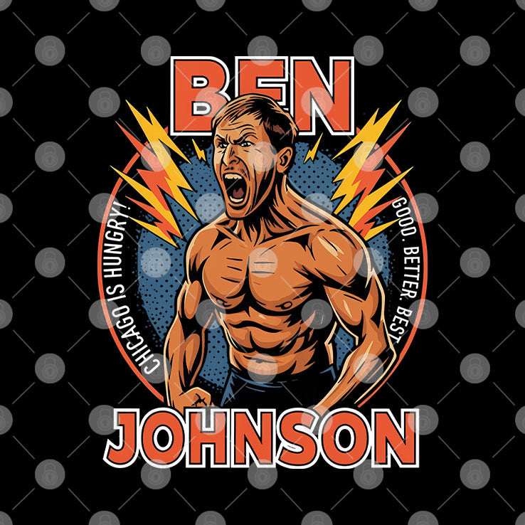 I Love BJ Ben Johnson Take Off T Shirt