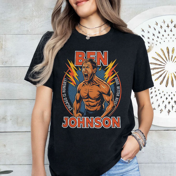 I Love BJ Ben Johnson Take Off T Shirt