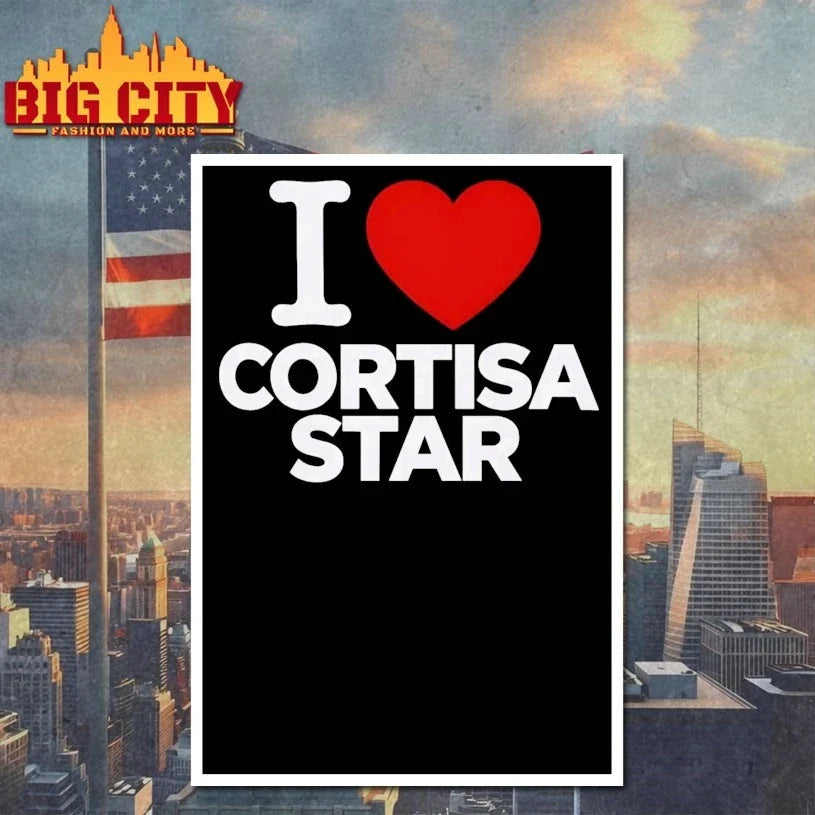 I Love Cortisa Star t-shirt