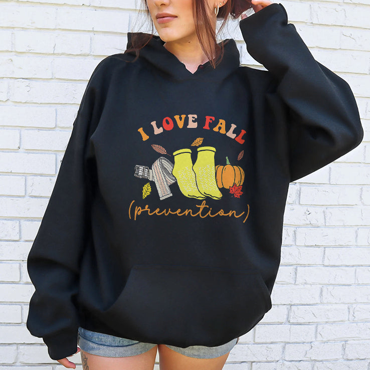 I Love Fall Prevention T Shirt