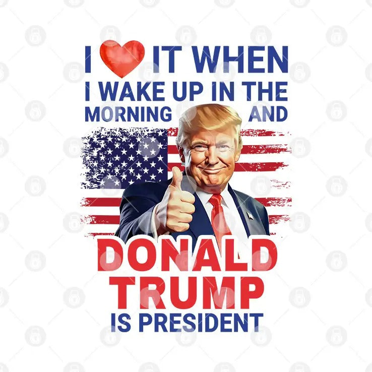 I Love It When I Wake Up And Trump Is President 2024 Mug