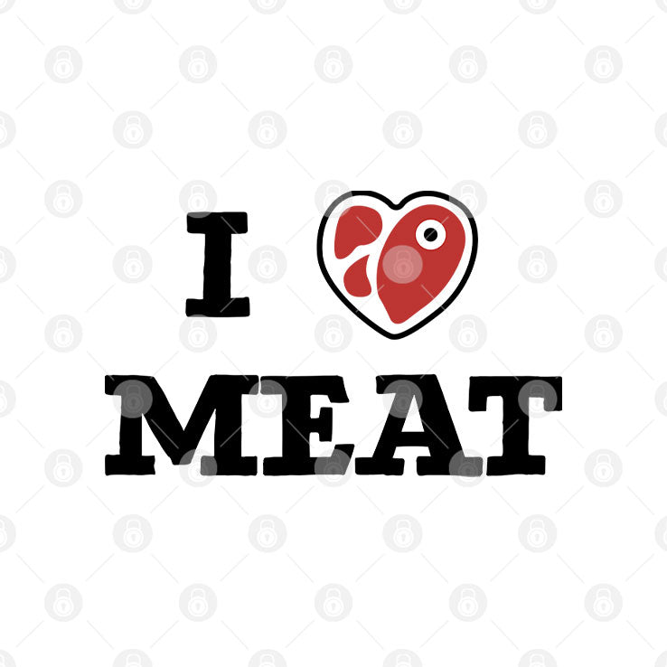 I Love Meat T Shirt