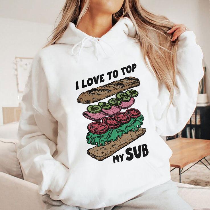 I Love To Top My Sub T Shirt