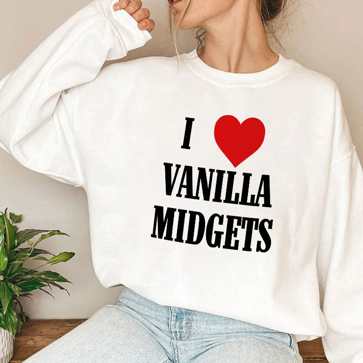 I Love Vanilla Midgets T Shirt