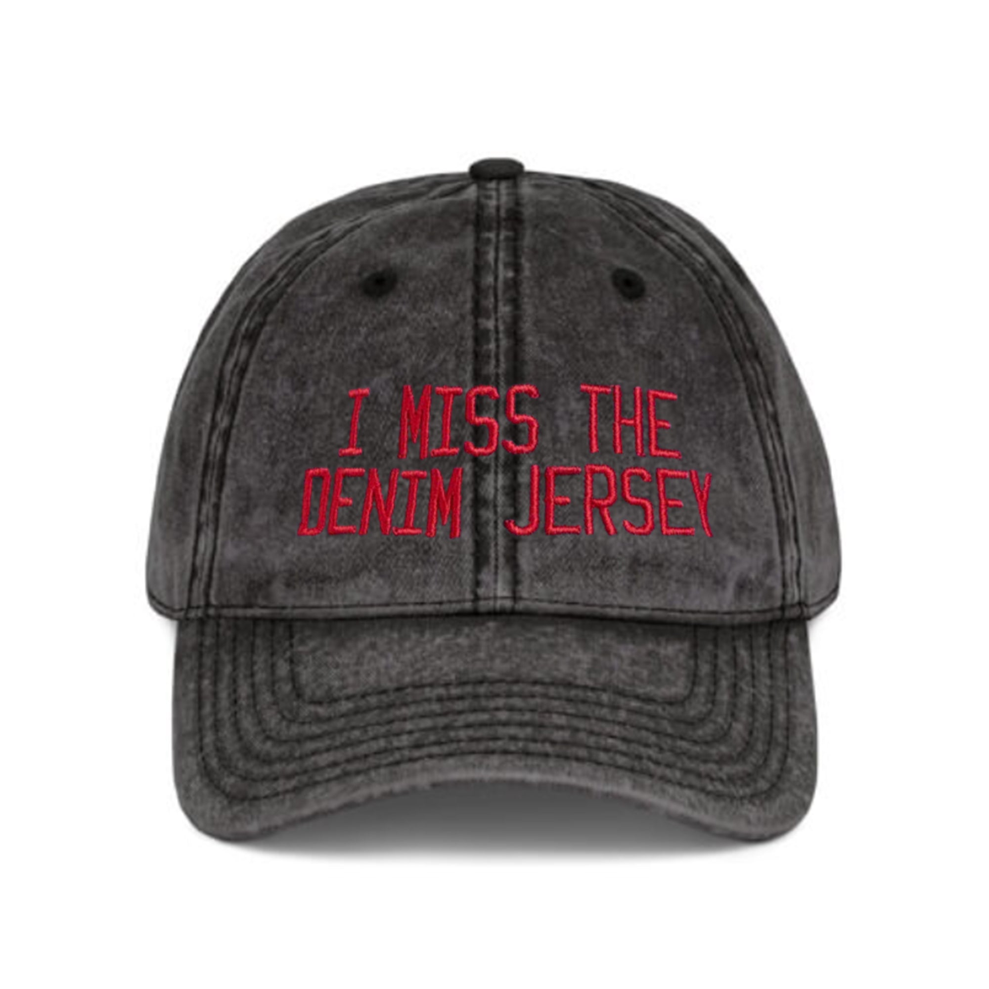 I Miss The Denim Jersey Hat