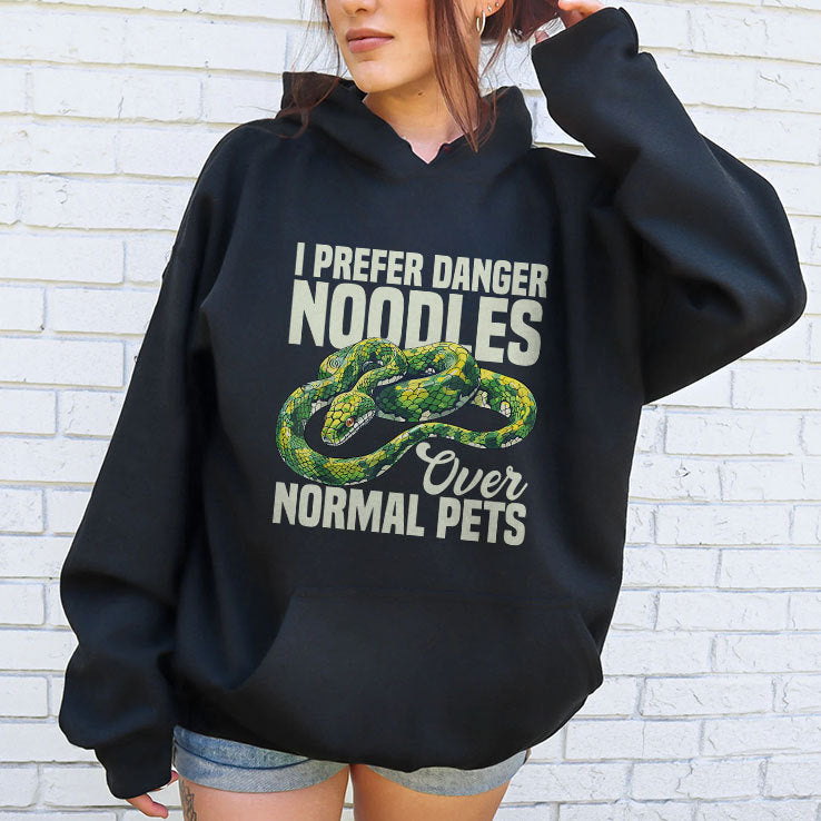 I Prefer Danger Noodles Ever Normal Pets T Shirt