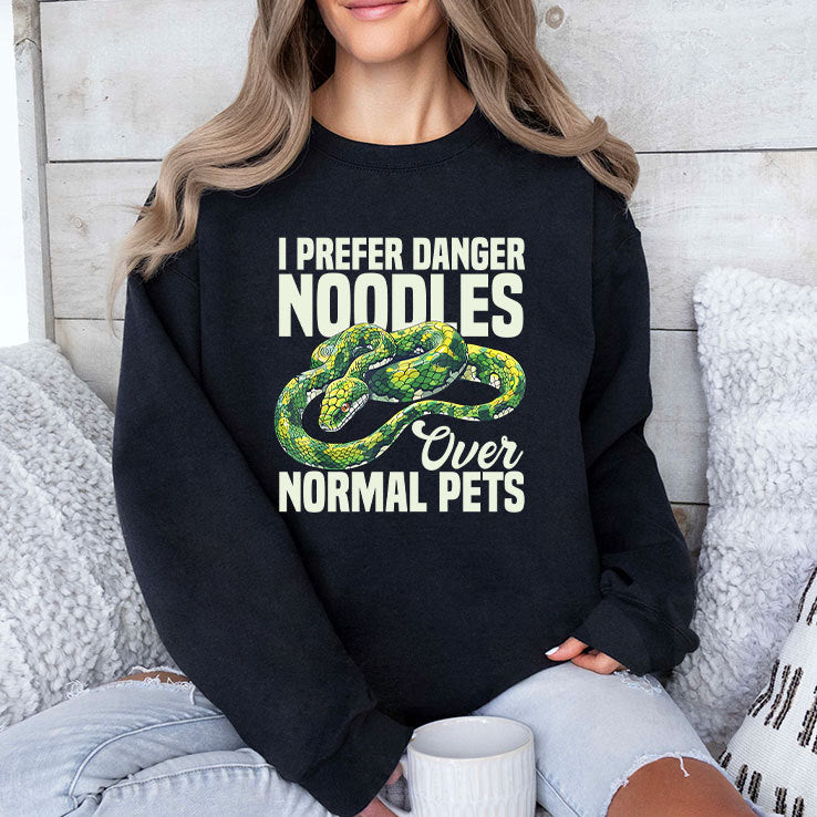 I Prefer Danger Noodles Ever Normal Pets T Shirt