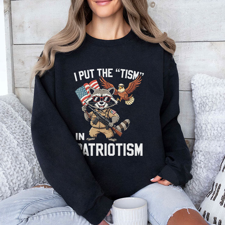 I Put The Tism In Patriotism T Shirt