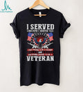 I Served Proud To Be A Soldier And A Veteran Patriotic Eagle T shirt