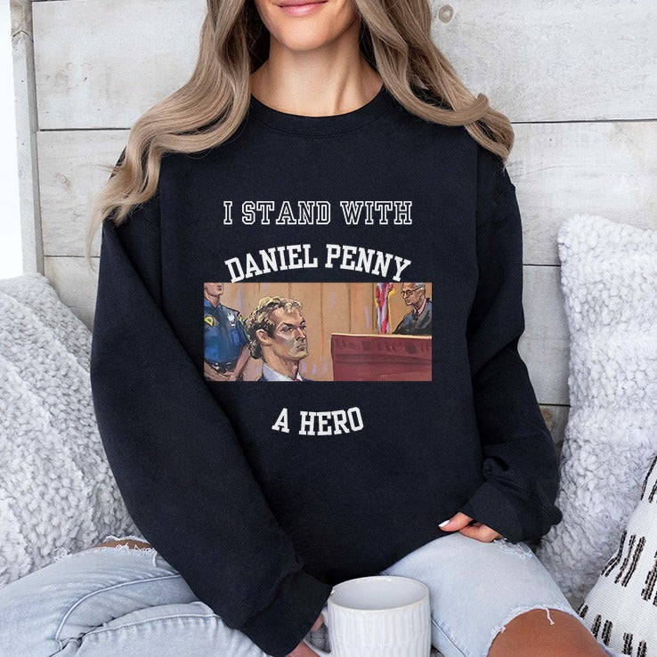 I Stand With Daniel Penny A Hero T Shirt