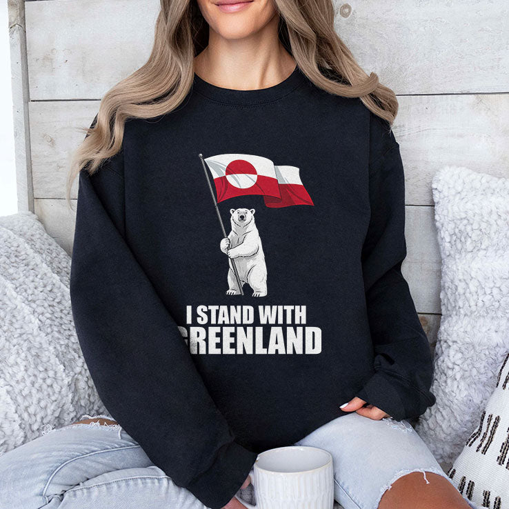 I Stand With Greenland T Shirt