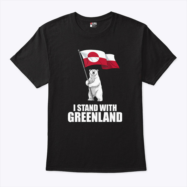I Stand With Greenland T Shirt