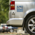 I Stand With Penguins Against Tariffs Car Magnet