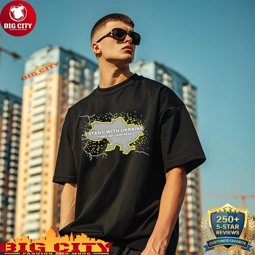 I Stand With Ukraine Through Darkness 2026 Shirt