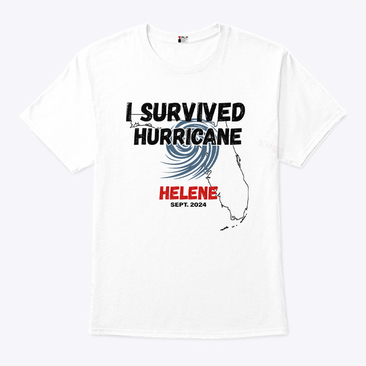 I Survived Hurricane Helene Florida Sept 2024 T Shirt
