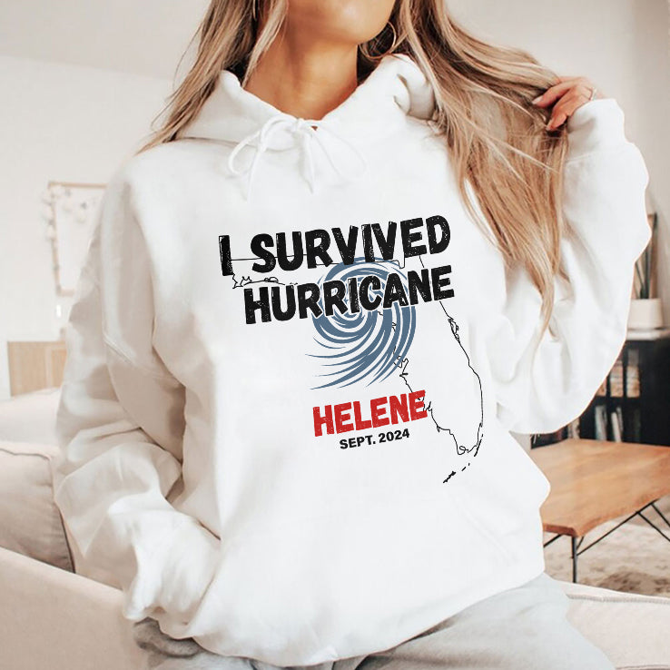 I Survived Hurricane Helene Florida Sept 2024 T Shirt